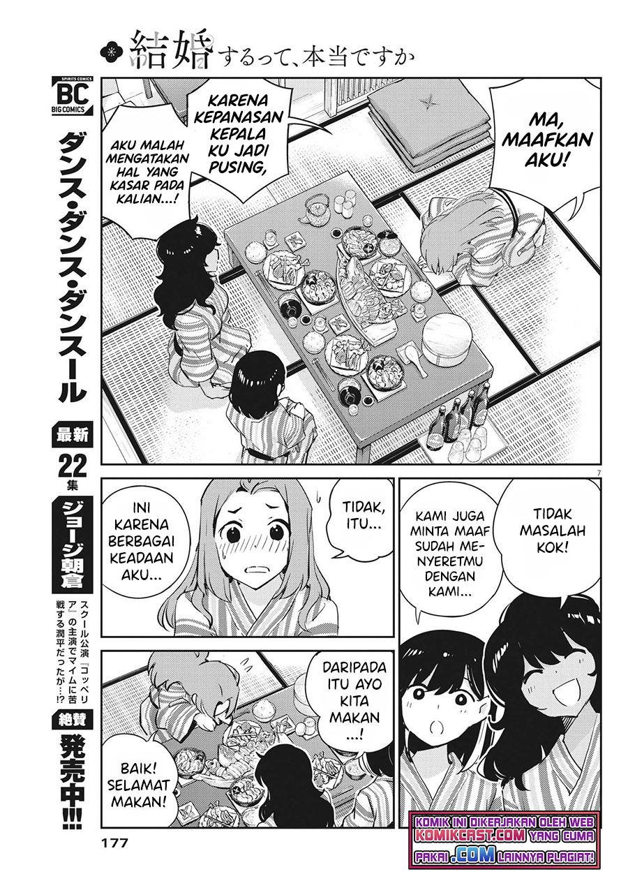 Kekkon Surutte, Hontou Desu ka? Chapter 65 Gambar 9